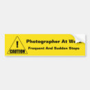 Zoek naar fotograaf bumperstickers Grappig