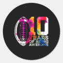 Zoek naar verjaardag 10 jaar stickers Voetbalvoetbal