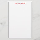 Zoek naar zwart rood wit briefpapier Elegant