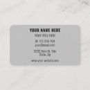 Zoek naar voorbeeld visitekaartjes Voor iedereen