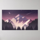 Zoek naar sneeuw bergen posters Kamperen