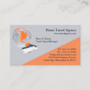 Zoek naar paspoort visitekaartjes Reisbureau