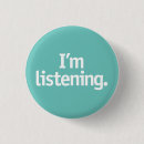 Zoek naar luister buttons Aanmoediging
