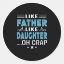 Zoek naar vader en dochter stickers Vaders dag