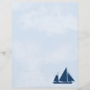 Zoek naar zeilboot briefpapier Blauw