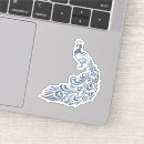 Zoek naar peafowl stickers Blauw