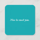 Zoek naar uniek visitekaartjes Typografie