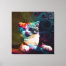 Zoek naar colorful cat kunst Abstract