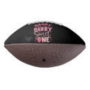 Zoek naar de american footballs Meisje