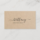 Zoek naar browns visitekaartjes Voor haar