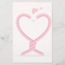 Zoek naar liefde briefpapier Hart