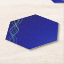 Zoek naar donkerblauwe onderzetters Elk persoon