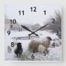 Zoek naar sneeuw klokken Boerderij