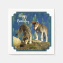 Zoek naar wolven servetten Grijze wolf