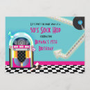 Zoek naar sock hop uitnodigingen Jukebox