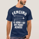 Zoek naar épée tshirts Fencer