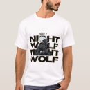 Zoek naar huilende wolf bij maan tshirts Nacht
