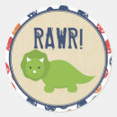 Zoek naar dinosaur stickers Ieder kind