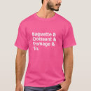 Zoek naar franse croissant tshirts Liefhebber