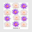 Zoek naar witte lotusbloem stickers Floreel