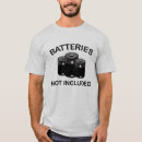 Zoek naar batterij tshirts Humor