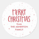 Zoek naar rode stippen stickers Vrome kerst