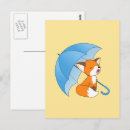 Zoek naar baby vos briefkaarten Cartoon