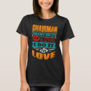 Zoek naar voorzitter tshirts Citaat