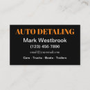 Zoek naar auto detail visitekaartjes Voor hem