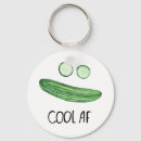 Zoek naar komkommer sleutelhangers Cool als komkommer