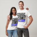 Zoek naar rechte lijnen tshirts Dunne blauwe lijn