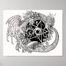 Zoek naar pentacle posters Draak