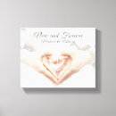 Zoek naar liefde tekst canvas prints Quote