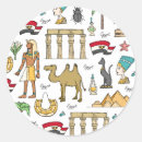 Zoek naar egyptische symbolen stickers Piramide