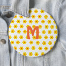 Zoek naar geel monogram buttons Floreel