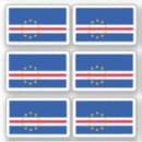 Zoek naar kaapverdië stickers Vlag van kaapverdië