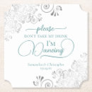 Zoek naar blauwgroen onderzetters Gast