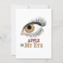 Zoek naar appels kaarten Appel van mijn oog