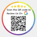 Zoek naar qr code stickers Beoordeel uw bestelling