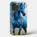 Zoek naar blauwe paarden iphone hoesjes Dier