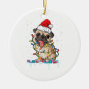 Zoek naar pug ornamenten Santa