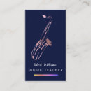 Zoek naar blauwe saxofoon visitekaartjes Muziek