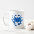 Zoek naar blauwe krab mokken Strandhuis