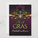 Zoek naar mardi gras uitnodigingen Elegant