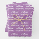 Zoek naar lavendel en wit cadeaupapier Pastel