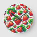 Zoek naar aardbeien klokken Bessen