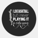 Zoek naar basketbal stickers Ik hou van basketbal