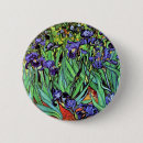 Zoek naar irissen buttons Van gogh