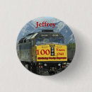 Zoek naar trein verjaardag buttons Locomotief