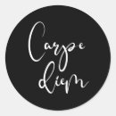Zoek naar carpe diem stickers Grijp de dag